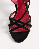 Valentino Fetishique Velvet Sandal 105Mm - Image 3